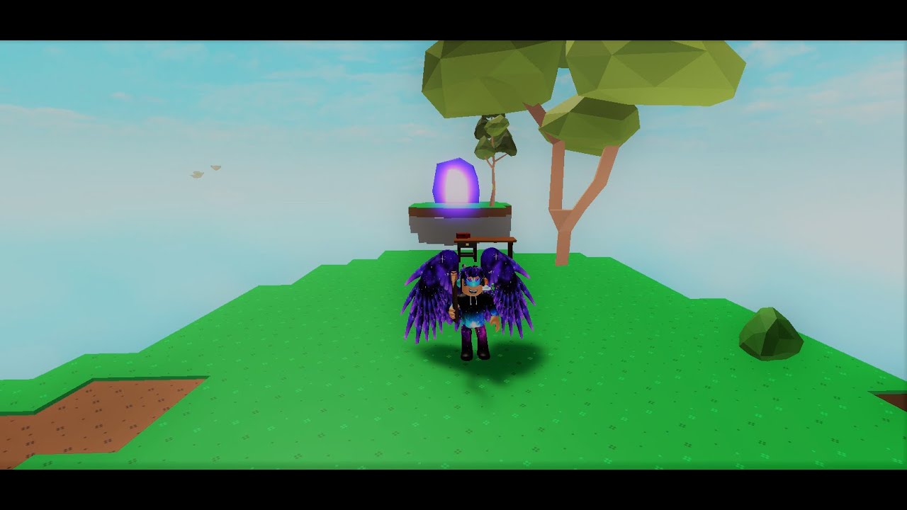 Building To The Portal And Village In Roblox Skyblock Youtube - roblox skyblock village