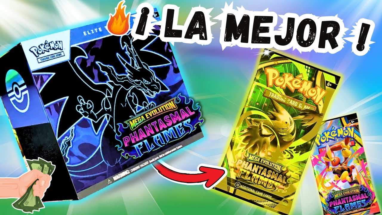 🔥 ¡ESTÁN ROTAS! 😱 Las NUEVAS Cajas de CHARIZARD… ¿Vale la pena? | Pokémon TCG Phantasmal Flames