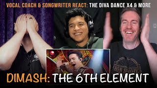 Vocal Coach & Songwriter React to Dimash singing 4 versions of The Diva Dance + a duet w/ Li Yugang