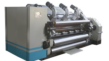 Single facer Corrugated Line with stacker | Natraj Corrugating Machinery Company I +91-9810275497|