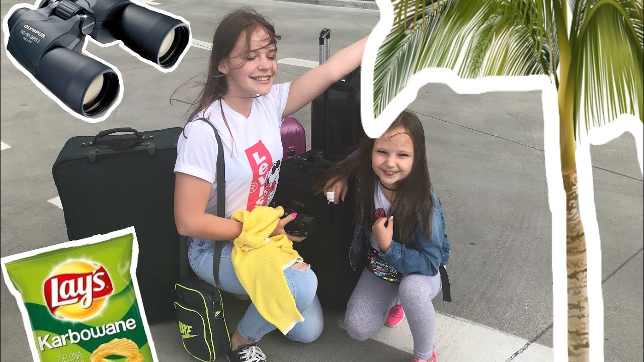 Moja walizka i torba podręczna na wakacje 🏝❤️