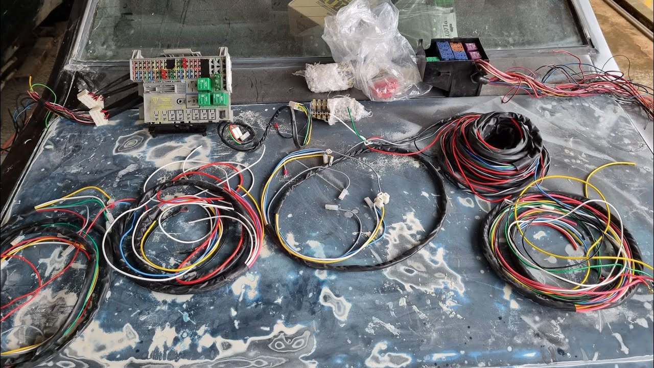 Refazendo o chicote Elétrico do opala diplomata