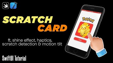 Scratch Card Effect with Shine, Haptics & CoreMotion (2024) | SwiftUI Tutorial
