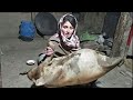 Gilgit Baltistan Old Culture | Traditional Lassi Making Scene | پرانی ثقافت کی جھلک"