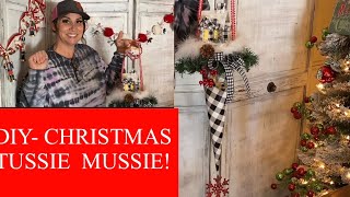 DIY CHRISTMAS TUSSIE MUSSIE