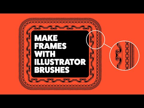 Tutorial: Make Borders and Frames with Illustrator Brushes