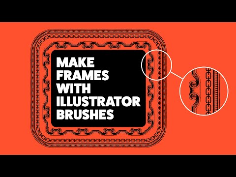 Tutorial: Make Borders and Frames with Illustrator Brushes
