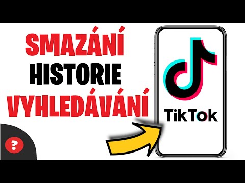 Jak SMAZAT HISTORII VYHLEDÁVÁNÍ na TIKTOKU | Návod | TikTok / MOBIL