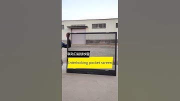 Linkage under hanging pocket lock screen, large pocket lock, avoid handle #qiangning