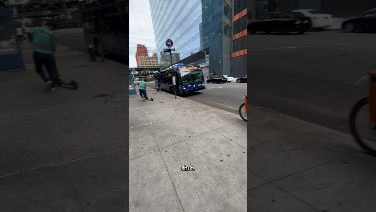 racing the MTA's Q69 bus cause it was highly requested