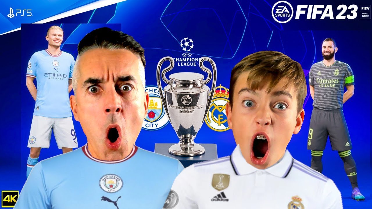 MANCHESTER CITY vs REAL MADRID - SEMIFINALES CHAMPIONS LEAGUE - FIFA 23