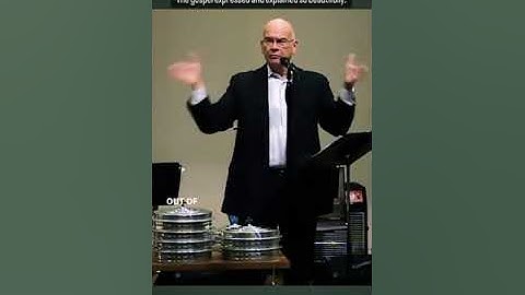 Tim Keller was at his finest expressing and explaining the glorious gospel of God!