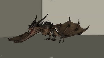 Dragon walk in Autodesk maya. #3danimation #toothless #dragon #creatureanimation