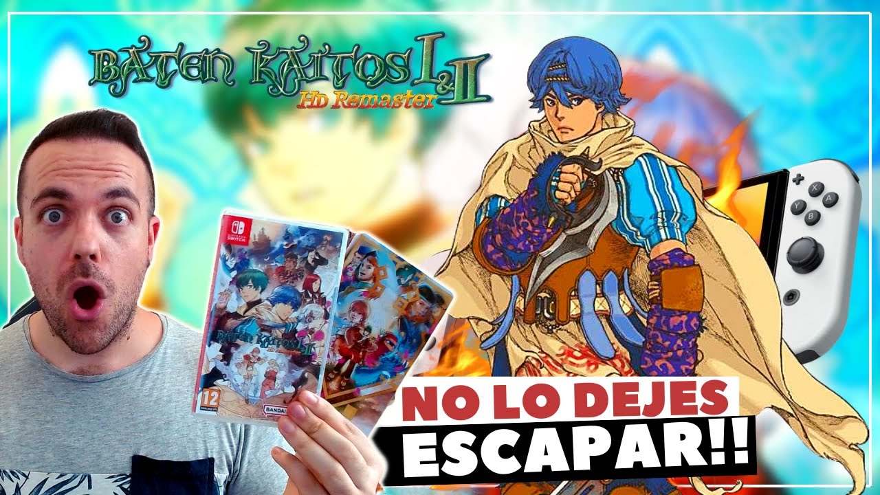 NO LO DEJES ESCAPAR!! 😍 BATEN KAITOS HD COLLECTION es una joya instantánea  - Nintendo Switch 