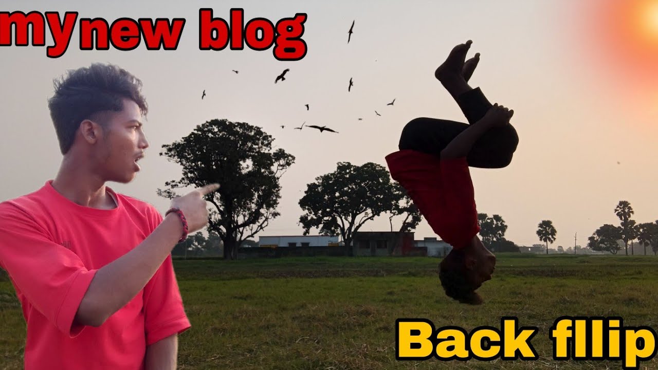 New blog Back fllip #viralvideo #vlog #backflip 