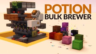 Potion Bulk Brewer Showcase - Minecraft Redstone