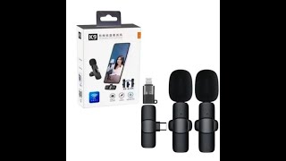 how to connect  K11 wireless Mic  🎤 to Android