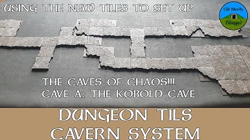 Dungeon Tiles Cavern System + Making a Dungeon Texture Roller
