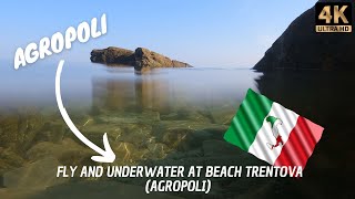Agropoli (Italy,Cilento) 2022-Small Natural Beach Trentova-Filmed with GoPro Hero 10 and Dji Mini 2