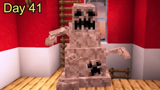 Day 41 Of Surviving 100 Days In Horror Minecraft