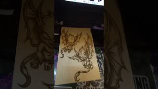 Demons #glowforge #laserengraving