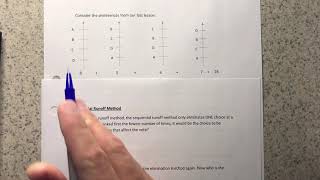Discrete Math 1.2 - Runoff and Sequential Runoff