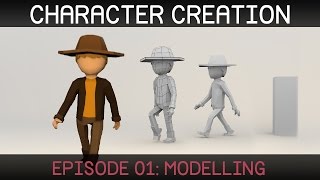 Blender Character Creation Modelling