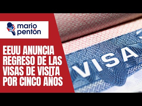 EEUU anuncia oficialmente el regreso de las visas de visita por cinco años para cubanos
