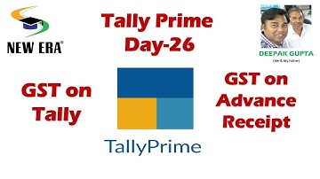 Tally Prime Day 26 By Deepak Gupta (24 June 2024)