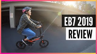 Swagtron EB7 Electric Bike Review - First Impression Foldable Bike 2019 - The Amateur YouTuber