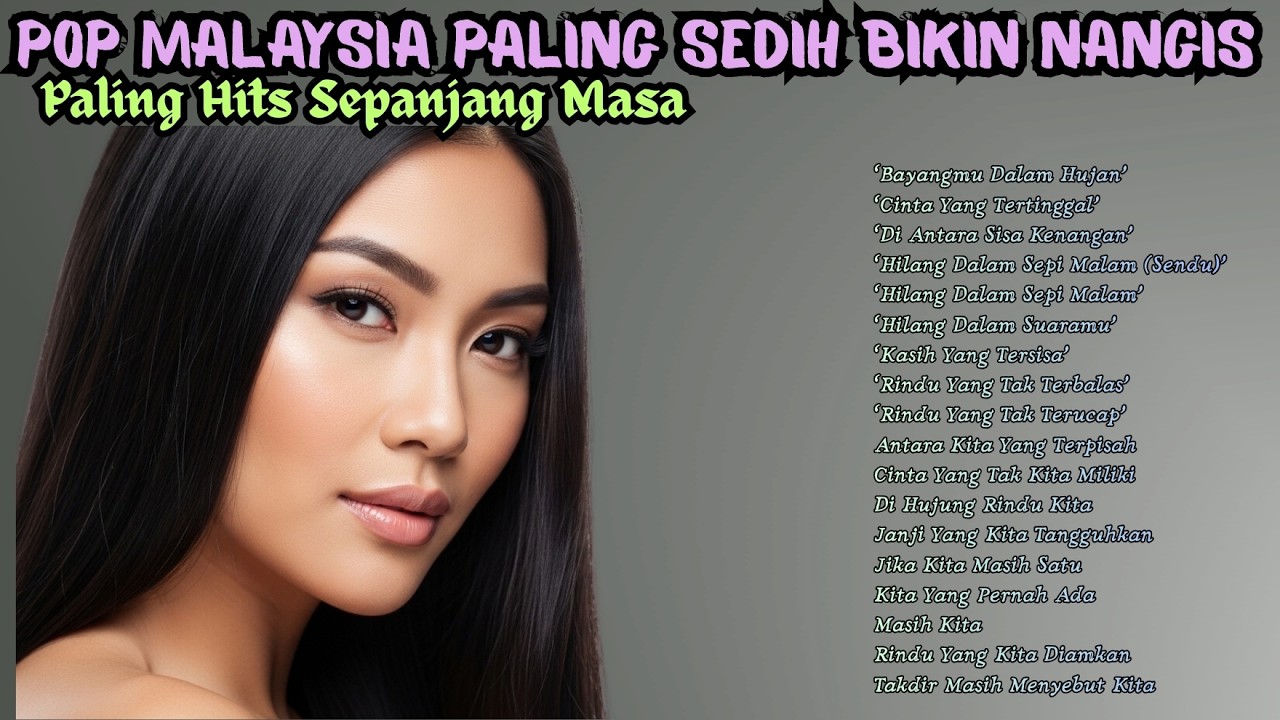 Pop Malaysia Paling Sedih Bikin Nangis | POP NOSTALGIA MALAYSIA 80an