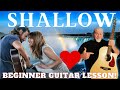 Shallow Easy Acoustic Guitar Lesson for Beginners!