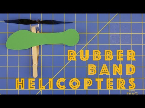 युवा इंजीनियर: रबर बैंड हेलीकॉप्टर कैसे बनाएं - बच्चों के लिए इंजीनियरिंग प्रोजेक्ट