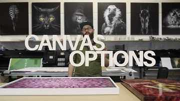Canvas Printing Options and Finishes