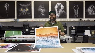 Canvas Printing Options and Finishes