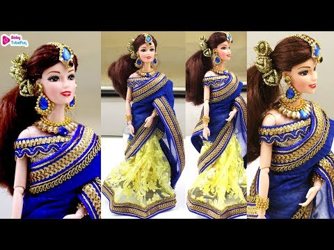 barbie doll saree games