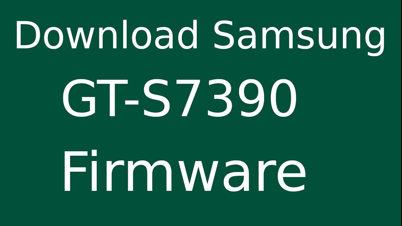 How To Download Samsung Galaxy Trend Lite GT-S7390 Stock Firmware (Flash File) For Update Device