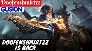 Doofenshmirtzz Is Back [S7 Top Global 2 Gusion] | Doofenshmirtzz Gusion Gameplay Mobile Legends