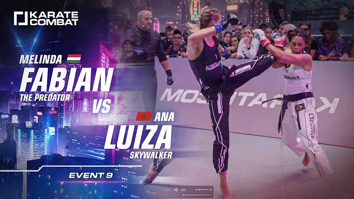 FULL FIGHT:: Melinda Fabian vs Ana Luiza - Karate ...