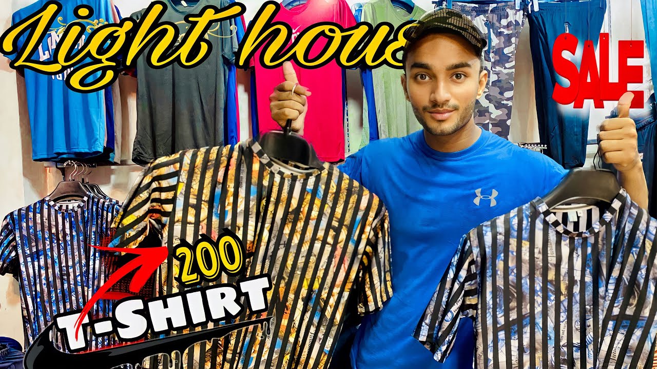 Light House Karachi shoes And TShirt Market Branded TShirt In Cheap