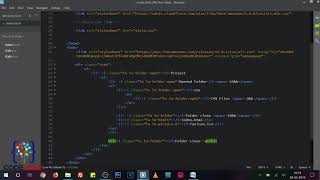 File Tree View using HTML and CSS screenshot 2