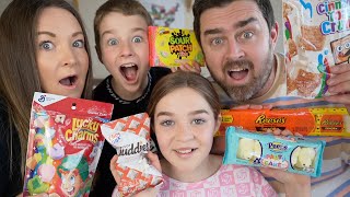 New Zealand Family Try LUCKY CHARMS & CINNAMON TOAST CRUNCH For The First Time(Highest Rating Ever?)