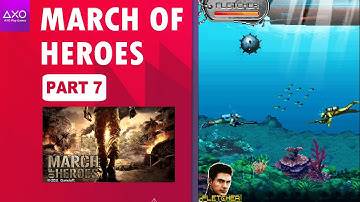 Fletcher dives to stop the enemy | March Of Heroes | Java games (Part 7)