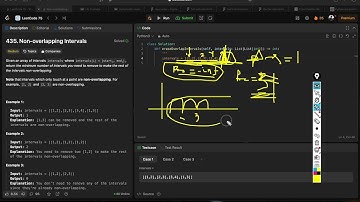 LEETCODE 75 | Intervals | 435. Non-Overlapping Intervals | Python