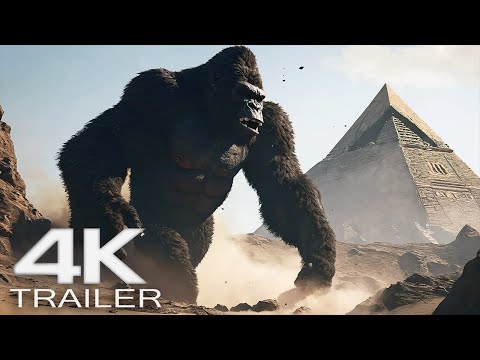 GODZILLA X KONG "King Kong vs Great Pyramids" Trailer (2024) The New Empire Movie 4K