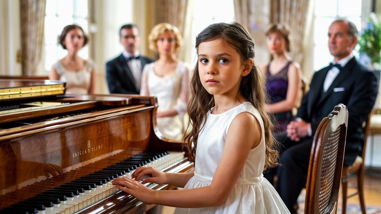 Waitress Approaches the Piano — And Leaves the Elite Crowd Speechless...