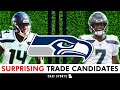 Surprising seattle seahawks trade candidates ahead of nfl draft ft dk metcalf  geno smith