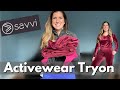 SAVVI NEW RELEASES- Activewear Try On Review Haul