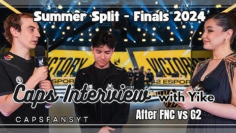 Caps at the LEC Summer Finals 2024