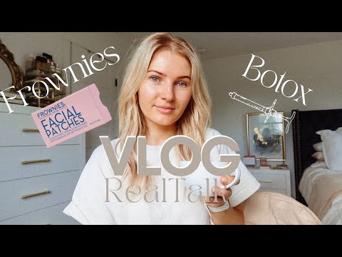 Honest Chit Chat vlog: morning routine, DYSPORT botox VS FROWNIES | honest thoughts + experience @TashVitorsky